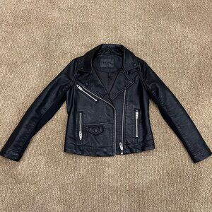 Blank NYC Girls Leather Jacket size M
